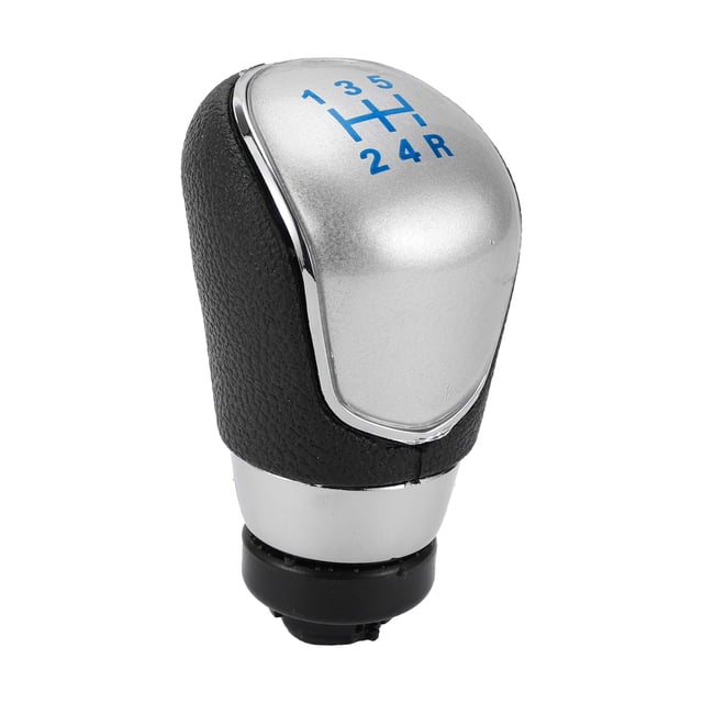 Perilla de cambio de 5 velocidades Unique Bargains para Ford Focus MK2 FL 08-11, plástico azul, negro y tono plateado