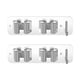 thumbnail image 1 of Wall Mounted Stainless Steel Mop Broom Holder, Mop Broom Organizer, Heavy Duty Mop Hooks, 2PCS, 1 of 5