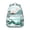 Greenish-blue, variant on Student Laptop Daypack with Hawaii Tropical Wind Palm Leaves: Perfect Gift, Durable Lightweight Backpack for High School, College, Large Capacity Campus Commute