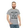 thumbnail image 5 of Just a Boy Who Loves Lawn Mowers Shirt, Funny Lawn Mowing Gift Tee -ID: 581, 5 of 7