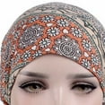 thumbnail image 7 of Cheers.US Women Headwear Turbans Polyester Head Scarf Printed Sleeping Hat Bonnet Hair Cover, 7 of 7