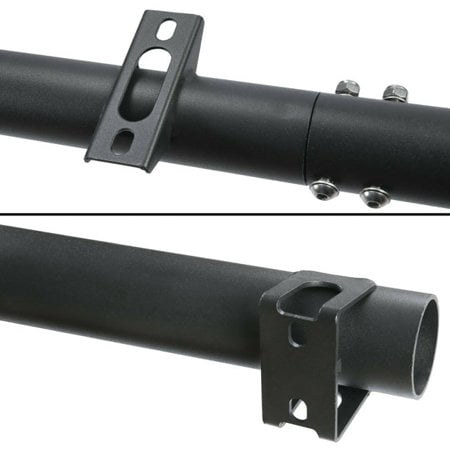 Kojem Roof Rack Kit with Cross Bar for 2007-2010 Jeep Wrangler JK 2-Door Hardtop