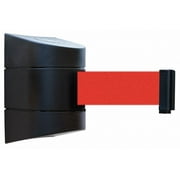 Tensabarrier Belt Barrier, Black,Belt Color Red 897-15-S-33-NO-R5X-C