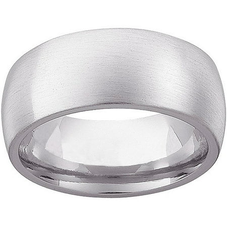 Extra-Wide 9mm Wedding Band in Stainless Steel