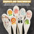thumbnail image 3 of 50 Pcs 10 Inch Wooden Spoons Bulk for Baking Mixing Serving, 3 of 5