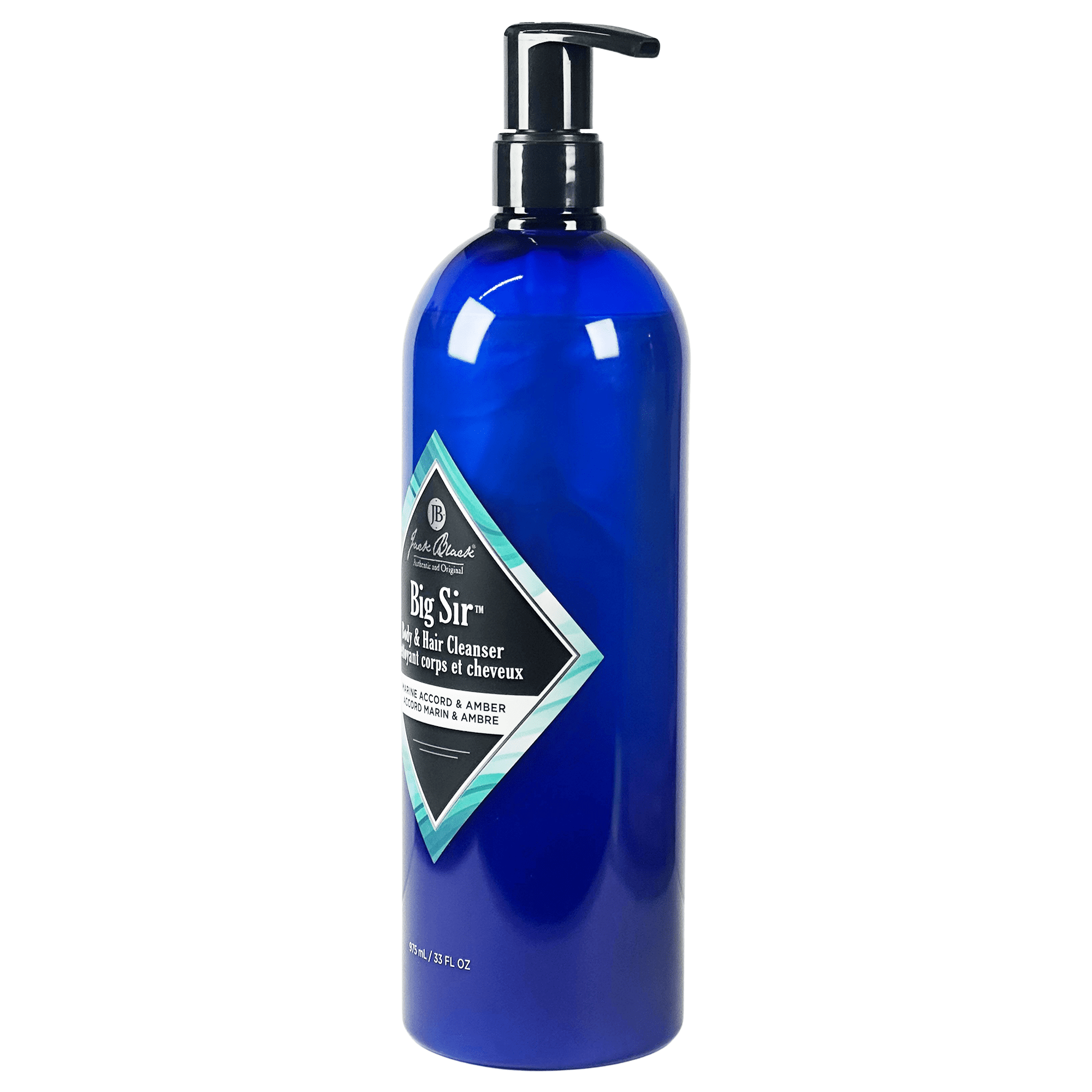 Jack Black Big Sir Body & Hair Cleanser 33 oz / 975 ml | Shampoo & Body Wash