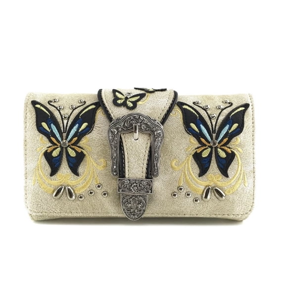 Western butterfly wallet