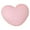 Honey pink, variant on Heart Plush Cushion Seat Pillow Waist Support Pillow Charming Heart Design for Office Chair Auto Car Seat Decor