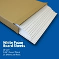 thumbnail image 2 of Flipside Products Foam Board, 18" x 24", White, Pack of 5, 2 of 3