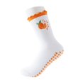 thumbnail image 6 of MAIHAN Valentines Day Cute Crew Socks for Women Pilates Grip Socks for Women,Stylish Design with Comfortable Non Sole(Orange), 6 of 7