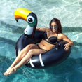 thumbnail image 5 of Inflatable Swimming Ring Tropical Toucans Park Pool Float Party Toy, 5 of 5