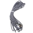 thumbnail image 3 of Cable de extensión para auriculares Conector chapado en oro Trenza de nailon Adaptador de extensión estéreo macho a hembra de 3,5 mm 5 m / 16,4 pies, 3 of 5
