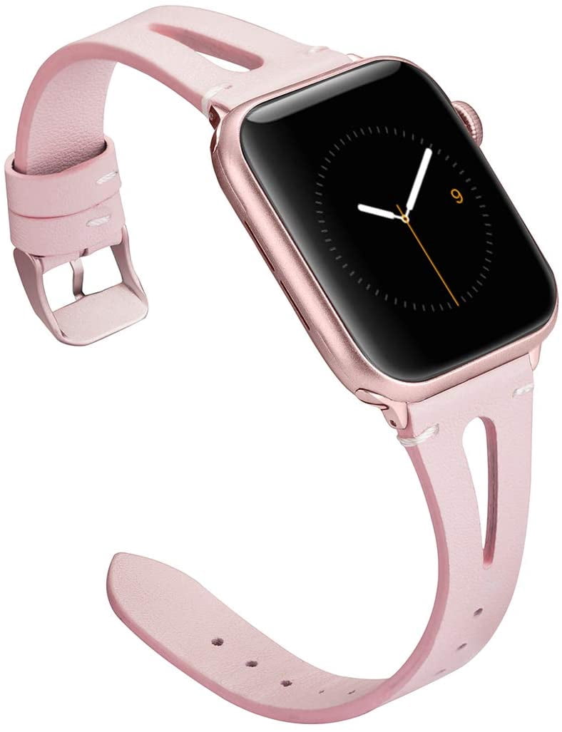 Wearlizer Compatible with Apple Watch Band 38mm 40mm Leather, Unique  Leather iWatch Bands 38mm 40mm Women Men Wristband | Walmart Canada