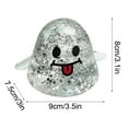thumbnail image 3 of NWOKYZGH Ghost Stress Balls, Halloween Squishy Squeeze Balls Fidget Toys, Stress Relief Toys for Adult, Halloween Trick or Treat Goodie Bag Fillers, Party Favors Gifts, 3 of 5