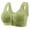 13# Green Bras, variant on Cyglowse Bras with Front Closure for Older Women, Open Front Bras for Seniors, Green Bras 50