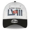 thumbnail image 2 of Men's New Era Heather Gray San Francisco 49ers Super Bowl LVIII 39THIRTY Flex Hat, 2 of 6
