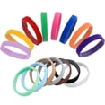 thumbnail image 1 of 15 colores Collares de identificación para cachorros Banda para perros recién nacidos Tejido suave Collar de identificación ajustable para mascotas Perro Gato, 1 of 5