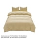 thumbnail image 3 of Juego de sábanas para niña, tamaño queen, 4 piezas, sábana bajera ajustable con funda nórdica y fundas de almohada, material cómodo., 3 of 6