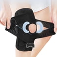 thumbnail image 1 of vendaje de apoyo para la rodilla para aliviar el dolor, rodillera médica para correr, entrenamiento, artritis, recuperación de articulaciones tamaño L (106-135 libras), 1 of 5