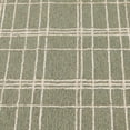 thumbnail image 3 of Better Homes & Gardens Lt Green Plaid Wool Indoor Runner Rug, 2'6"x7', 3 of 8