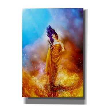 Cortesi Home 'Plus Ultra' by Mario Sanchez Nevado, Canvas Wall Art, 18"x26"