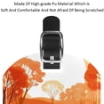 thumbnail image 4 of Square 2Pack PU Leather Kangaroo Cruise Luggage Tag with Privacy Cover and Name ID Tag for Travel Handbags Backpacks Luggage Tags, 4 of 6
