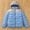 Blue, variant on SERTG Big Kids Lightweight Hooded Jacket Zip Front Thermal Adaptive with Pockets Winter Comfortable Outerwear for 7-14 Years(Khaki,7 Years)
