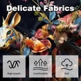 thumbnail image 3 of Floral Animal Covers Set of 2 with Unique Patterns for Bed, Chair Pillow Covers, Decorative Pillows - Available in 16x16, 18x18, 20x20 Inchesfor Various Occasions, 3 of 6