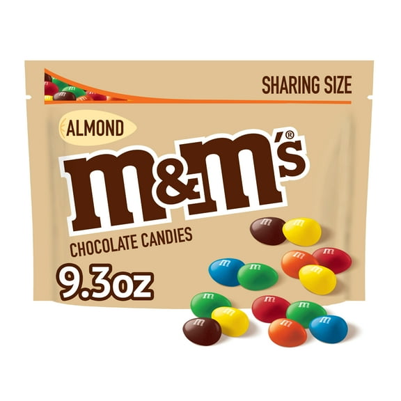M&M's Almond Milk Chocolate Candy, Sharing Size  - 9.3 oz Bag