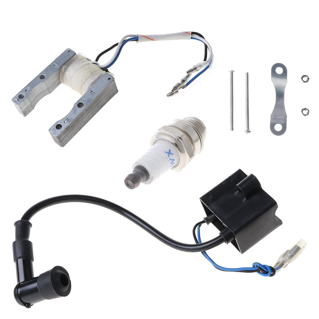 Universal CDI Ignition Coil For Spark Plug For Motorized 49cc 66cc 80cc Engine
