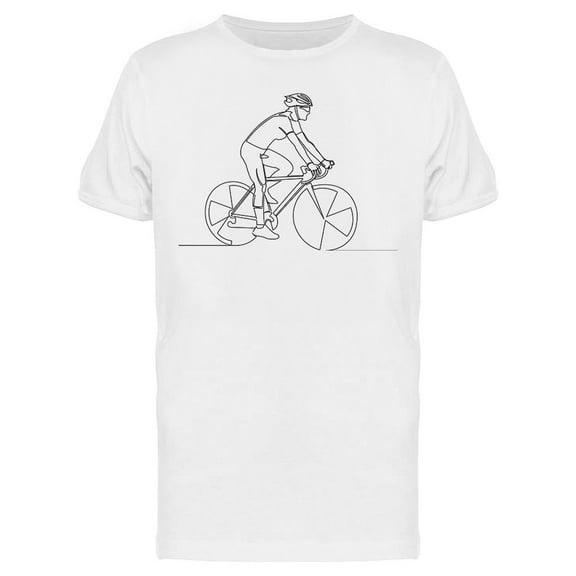 Cycling Triathlon T-Shirt Men -Image by Shutterstock, Male Medium