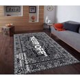 thumbnail image 3 of Keep Off Classic Dark Grey Modern Room Rug - Personalized Gift, Living Room Decor, Cool Home Decorative Rug, hr-keeporg.8 (19''x27'')=50x70cm, 3 of 8