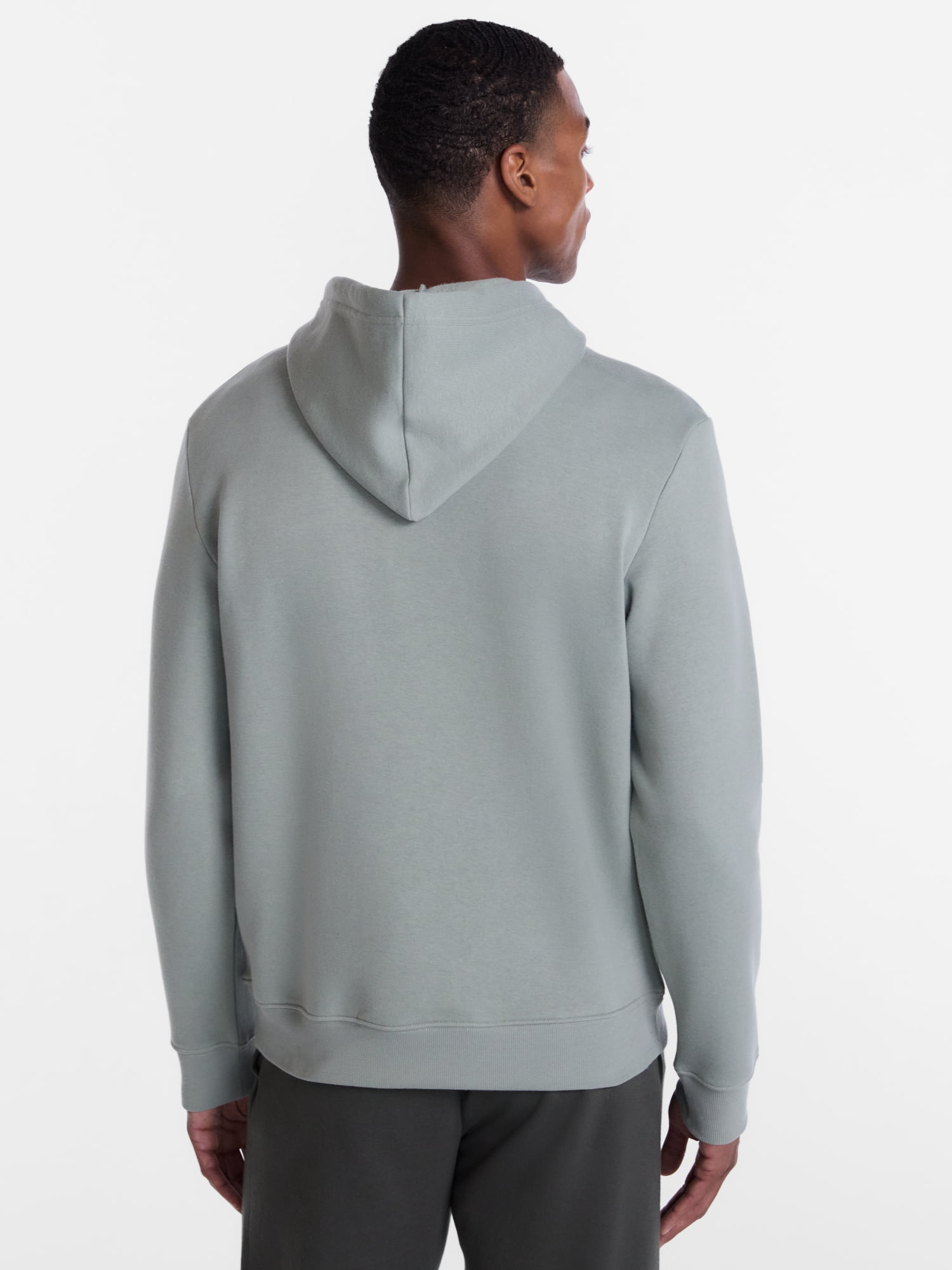 Athletic Works Men's & Big & Tall Men's Fleece Hoodie Sweatshirt, Sizes XS-4XLT