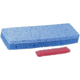 Quickie 554 055-4 Sponge Mop, Cellulene Sponge Mop Head, Steel Handle: Sponge  Mops (071798000558-1)