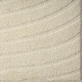thumbnail image 4 of Luxe Weavers Modern Geometric Wave Cream 6x9 Area Rug, Stain Resistant Carpet, 4 of 9