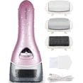 thumbnail image 1 of Eliminador eléctrico de callos para pies PRITECH recargable, color rosa, 1 of 7