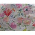 thumbnail image 5 of oneOone Georgette Viscose Red Fabric Floral Sewing Fabric By The Yard Printed Diy Clothing Sewing Supplies 42 Inch Wide-5S, 5 of 6