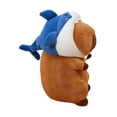 thumbnail image 3 of Peluche de carpincho coleccionable para decoración del hogar, suave, de dibujos animados 30 centímetros, 3 of 8