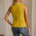 thumbnail image 4 of Women's Vests Sleeveless Blazers for Women Suit Jackets Dressy Business Casual Outfits for Work Casual, 4 of 8