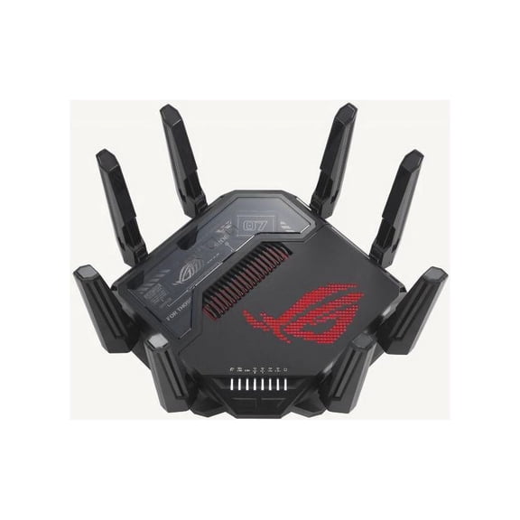 Restored ASUS ROG Rapture GT-BE98 PRO First Quad-Band WiFi 7 Gaming Router Supports 320MHz, Dual 10G Port (Refurbished)