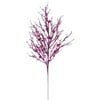 Vickerman 29" Cerise Sparkle Berry Twig Spray Sparkle Spray
