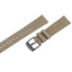 thumbnail image 3 of Rápido Desenganche Auténtico Cuero Reloj Banda 20mm Ancho Flor Vaca Cuero Reloj Correa para Hombres y Mujeres, Gris y Negro, 3 of 8