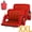 Red, variant on DKMOCO 2PCS 25in Extra Wide Dual Side Heated Stadium Seats for Bleachers with Back Support, Folding Bleacher Seat with Storage Pockets for Outdoor Camping Games Sports,Black(No Battery)