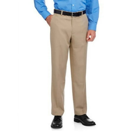 Big Men's Flat Front Dress Pant