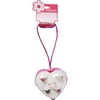 5-Piece Adjustable Rings in Heart Box Set