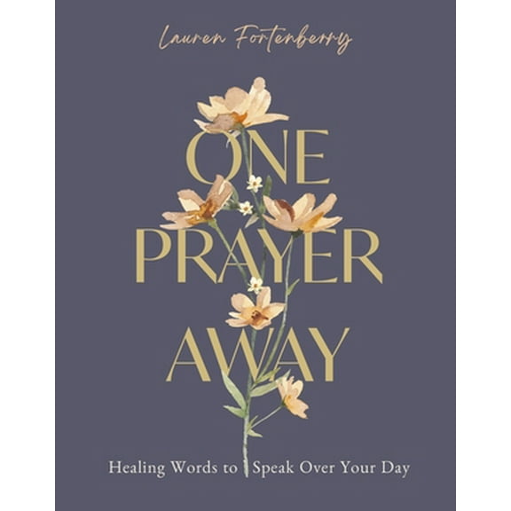 Pre-Owned One Prayer Away: Healing Words to Speak Over Your Day - 90 Daily Devotions for Christian Women - The Perfect Devotional Gift for Mom (Hardcover) 0310464331 9780310464334