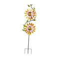 thumbnail image 3 of viento con forma girasol para exteriores, accesorio jardín, regalo, decoración para césped, patio, jardín al libre., 3 of 8