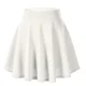 thumbnail image 4 of Minivestido versátil, minifalda informal, estilo europeo americano, vestido básico elástico con forma de campana para mujer, moda informal, 4 of 5