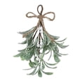 thumbnail image 2 of Mistletoe Artificial Adorno Colgante Navideño Mistletoe Decoración Puerta Rama Ornamental Material PP Y Metal Diseño Reutilizable Adecuado para Pareja Fruta blanca, 2 of 9