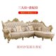 thumbnail image 1 of European leather corner sofa, cowhide sofa at the top layer, luxury American solid wood L-shaped living room furniture My Lux Decor Round, 1 of 9